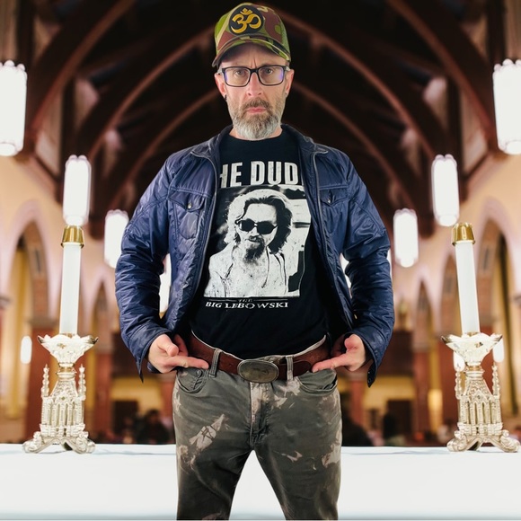 The Big Lebowski “The Dude” T-Shirt Size M - Picture 7 of 14